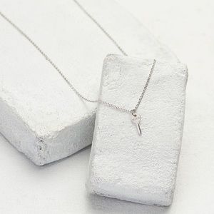 the giving keys mini key necklace